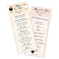 Wedding Program Card (3.5"x8.5")